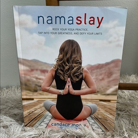 Namaslay Softcover Instructional Yoga Book By Candace Moore - Picture 1 of 17